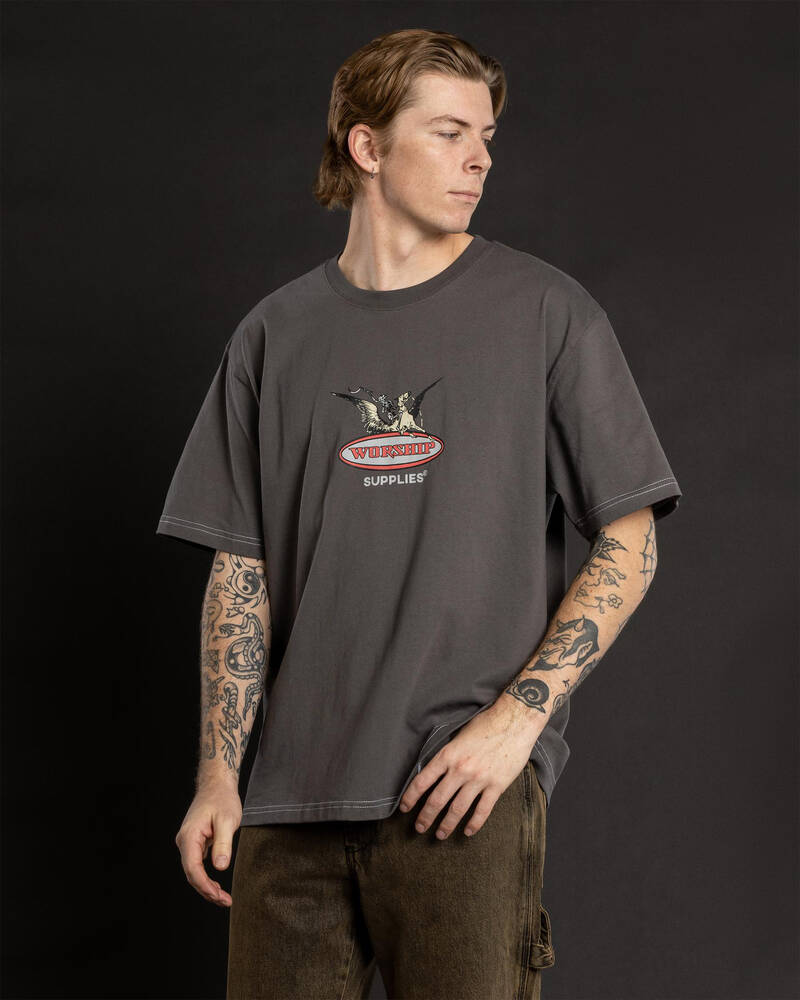 Worship Supplies Maybe Today T-Shirt for Mens