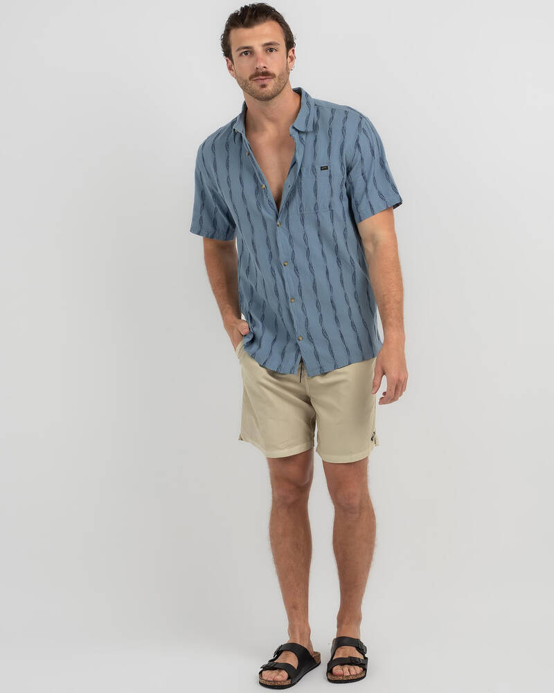 Billabong Sundays Jacquard Short Sleeve Shirt for Mens