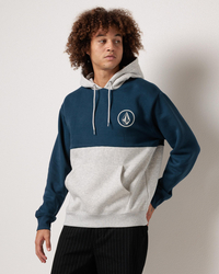 Volcom Stone Coin Pullover Fleece Hoodie for Mens image number null