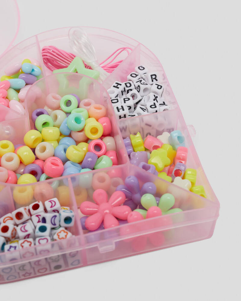 Mooloola Flossy Fun Heart Shaped Bead Kit for Womens
