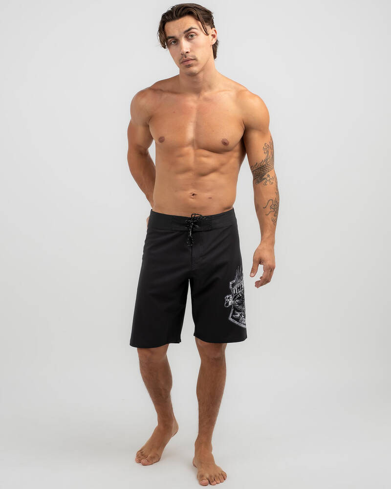 The Mad Hueys Full Throttle 20" Board Shorts for Mens