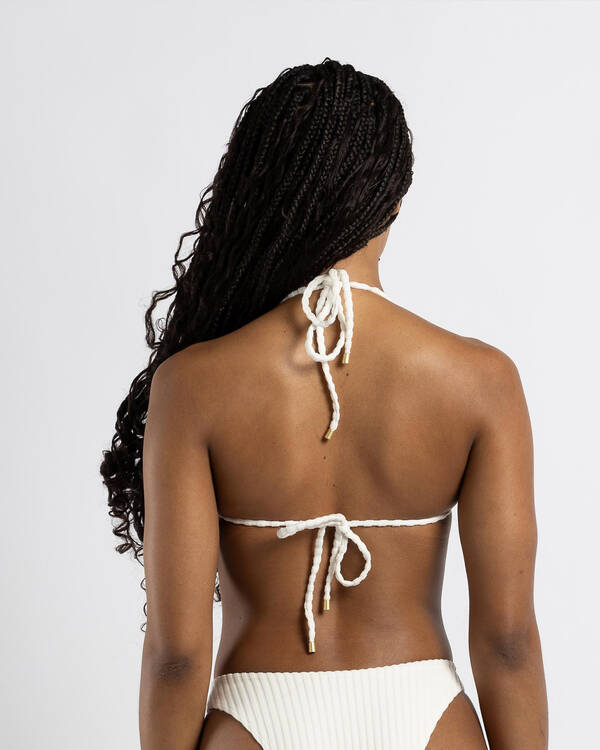 Billabong Terry Rib Remi Triangle Bikini Top for Womens