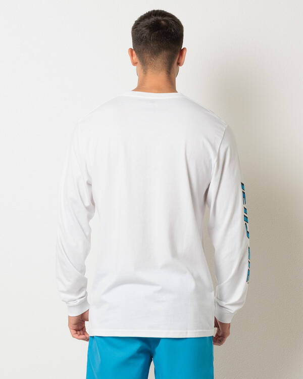 Rip Curl Fade Out Icon Long Sleeve T-Shirt for Mens