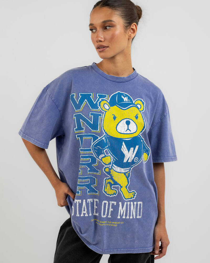 Wndrr Precinct Vintage T-Shirt for Womens