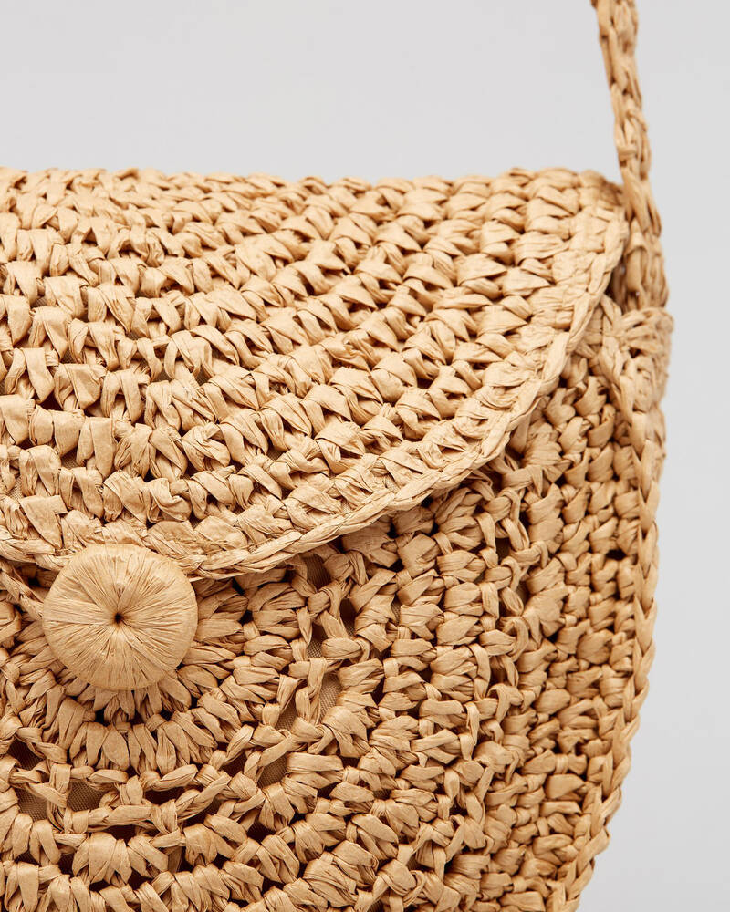 Mooloola Kaua Straw Crossbody Bag for Womens