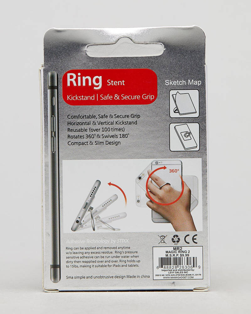 Get It Now Plain Metal Ring for Unisex