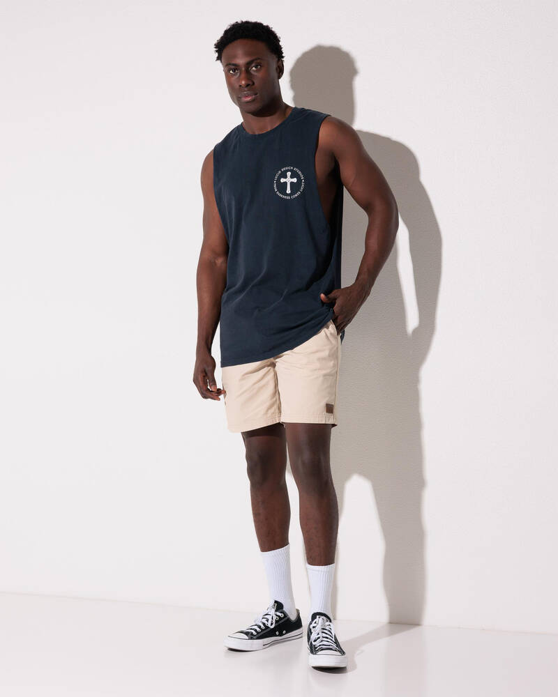 Lucid Epilogue Elastic Waist Shorts for Mens