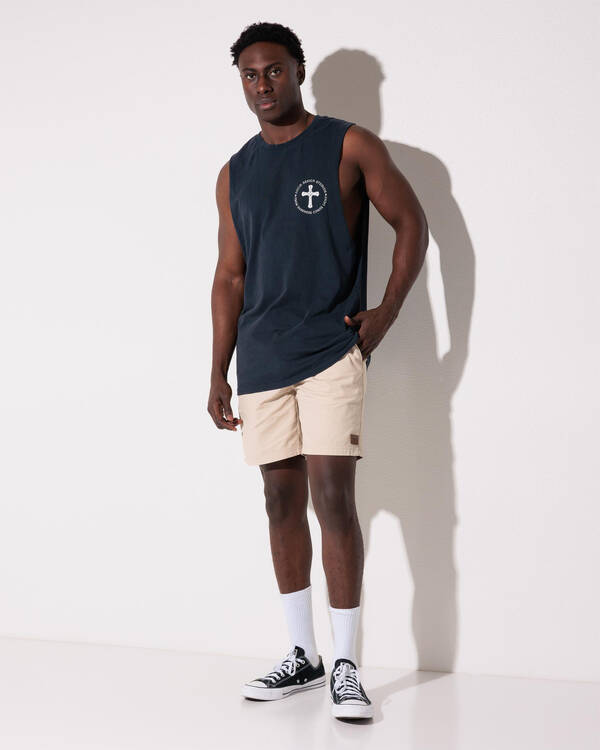 Lucid Epilogue Elastic Waist Shorts for Mens