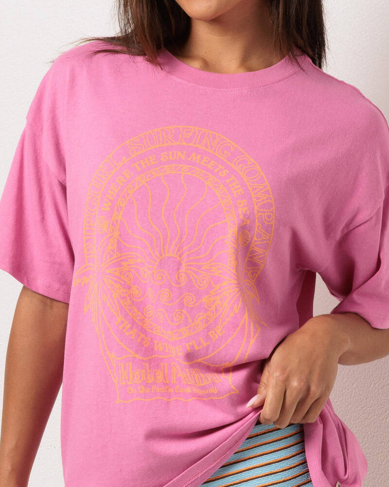 Rip Curl Hotel Malibu Heritage T-Shirt for Womens