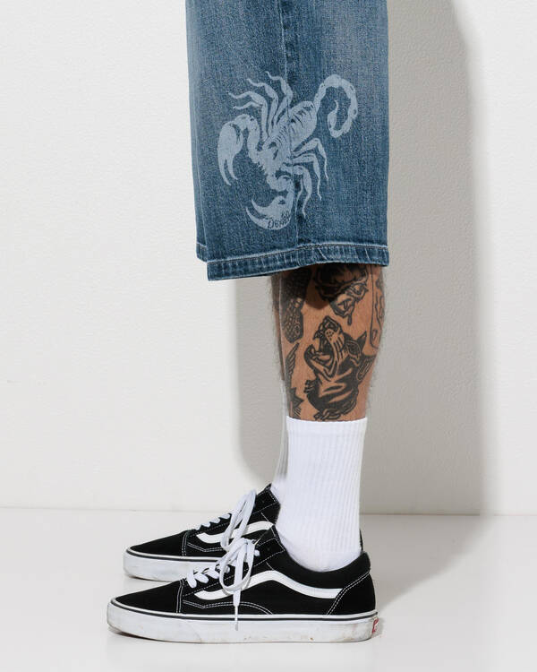 Dexter Venomous Denim Shorts for Mens