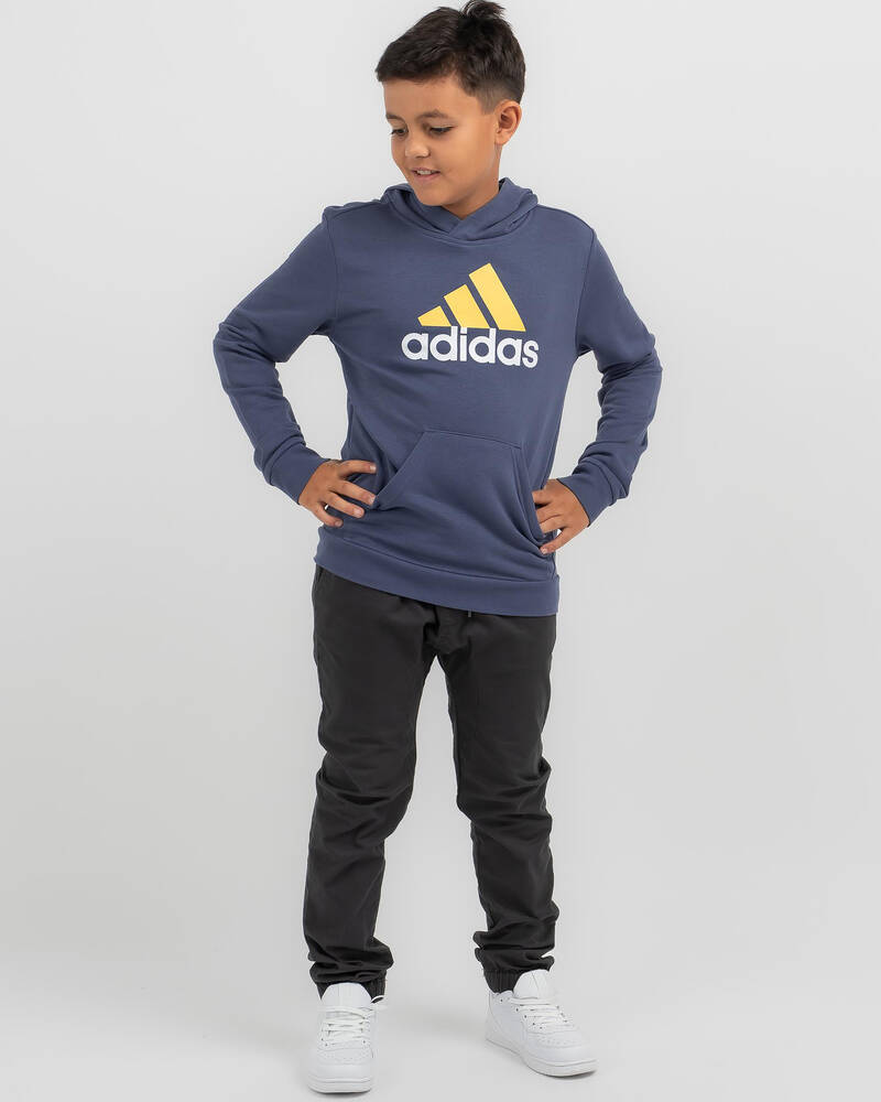 adidas Boys' Big Logo 2 Colour Hoodie for Mens