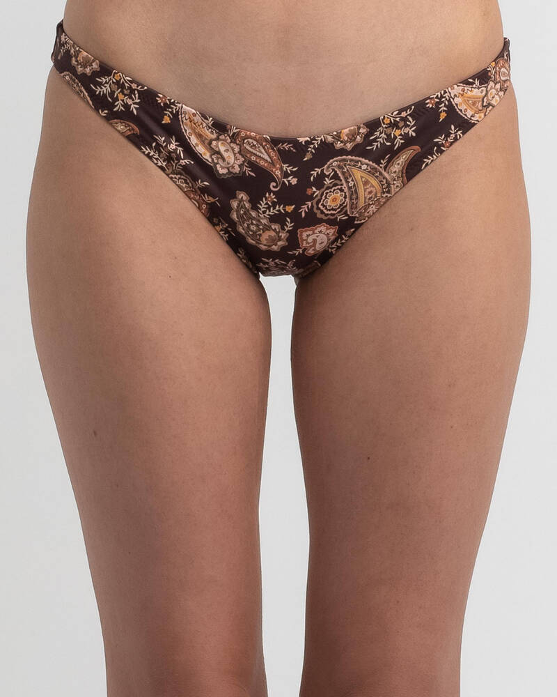 Rhythm Pattaya Cheeky Bikini Bottom for Womens