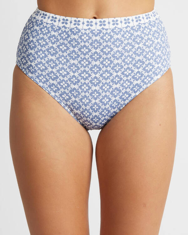 Roxy Amber High Waisted Bikini Bottom for Womens