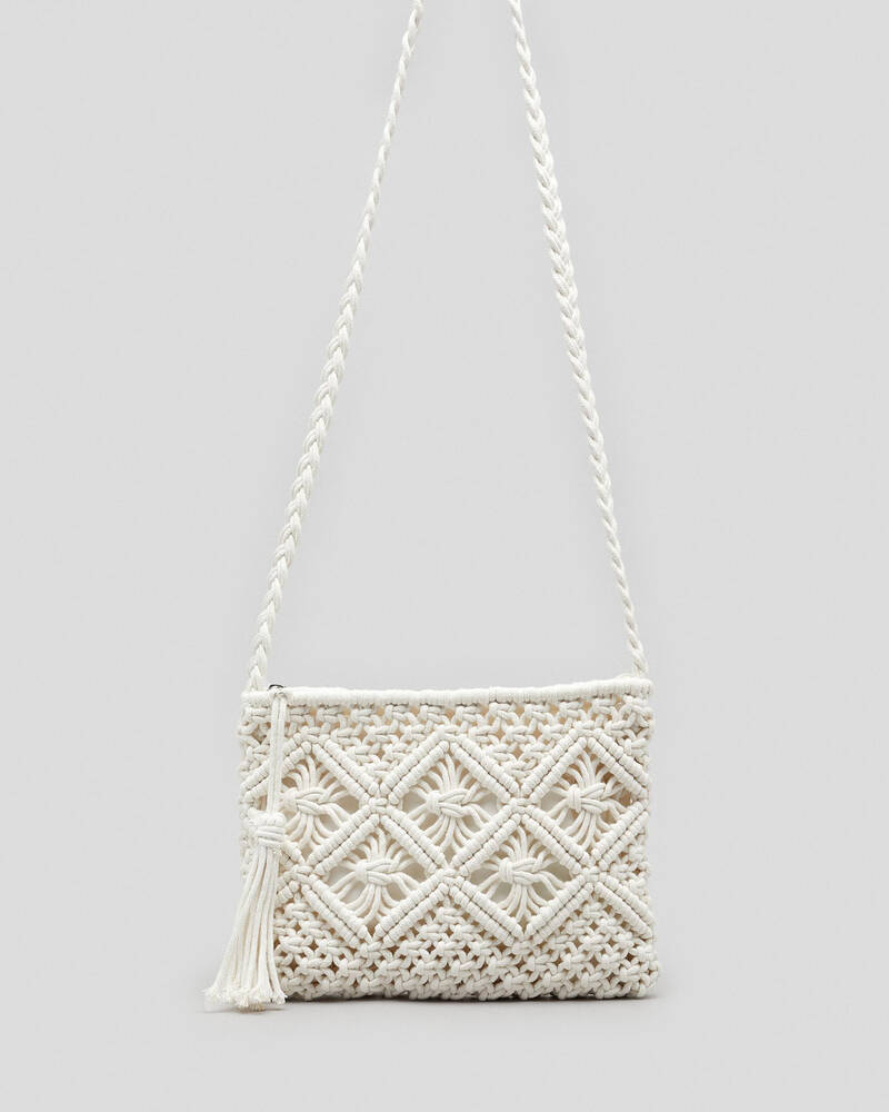 Mooloola Freya Macrame Crossbody Bag for Womens
