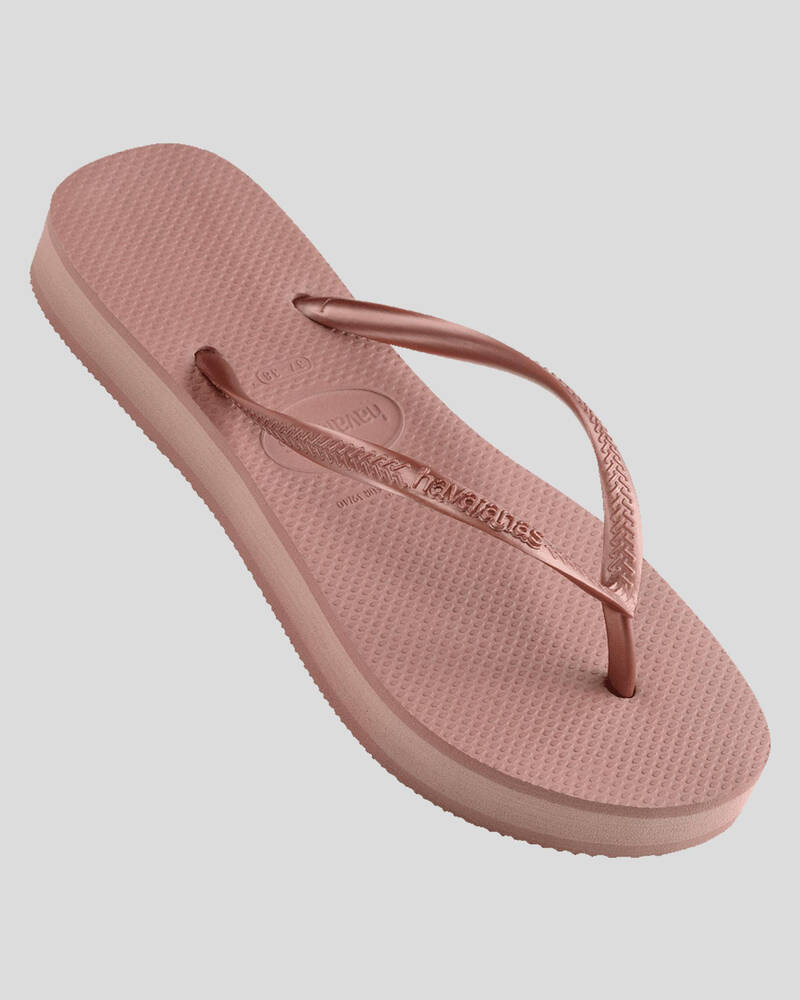 Havaianas Slim Flatform Thongs for Womens