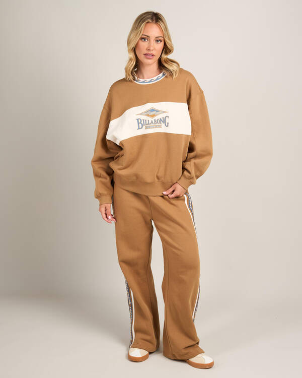 Billabong Point Break Crewneck Sweatshirt for Womens