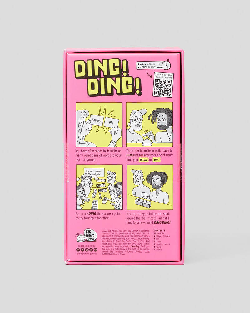 VR Distribution You Can't Say Umm for Unisex