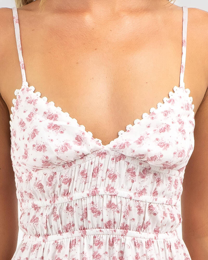 Mooloola Summer Rose Beach Dress for Womens