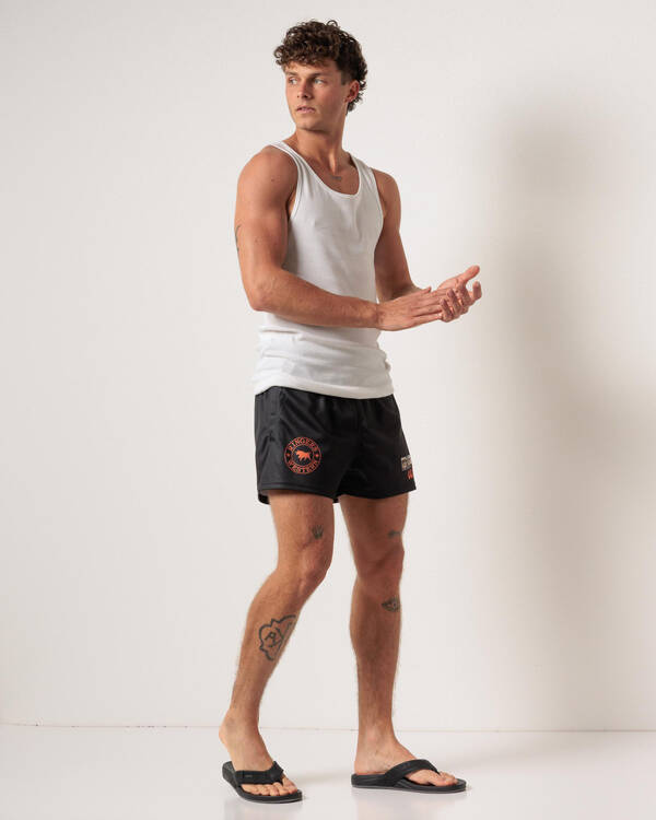 Ringers Western Yarded Footy Shorts for Mens