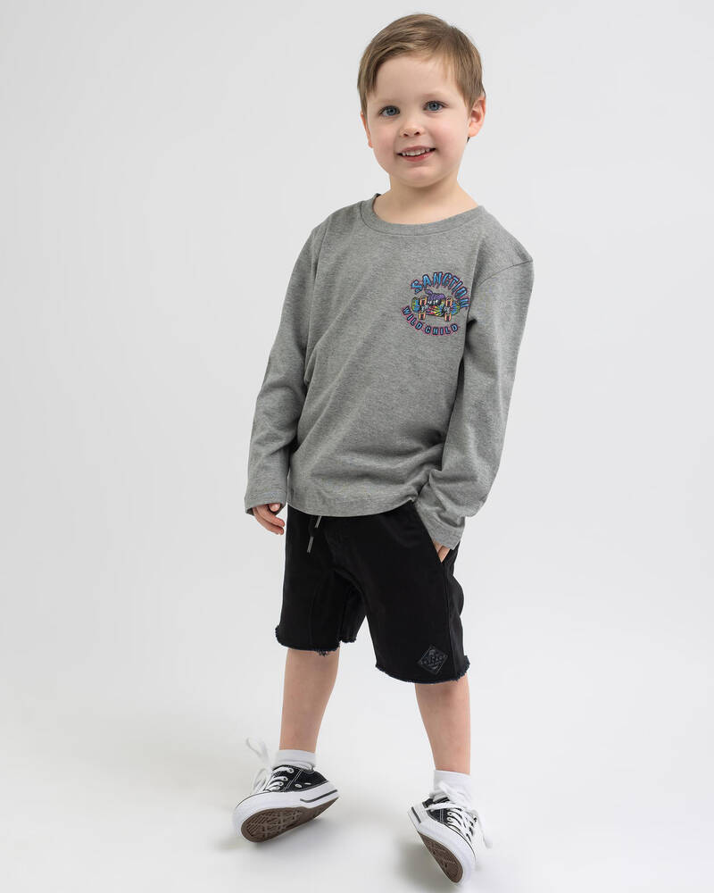 Sanction Toddlers' Grind Long Sleeve T-Shirt for Mens