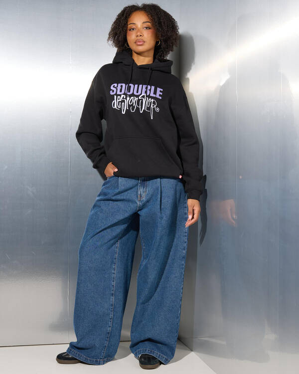S-Double Funky Design Shop Hoodie for Womens