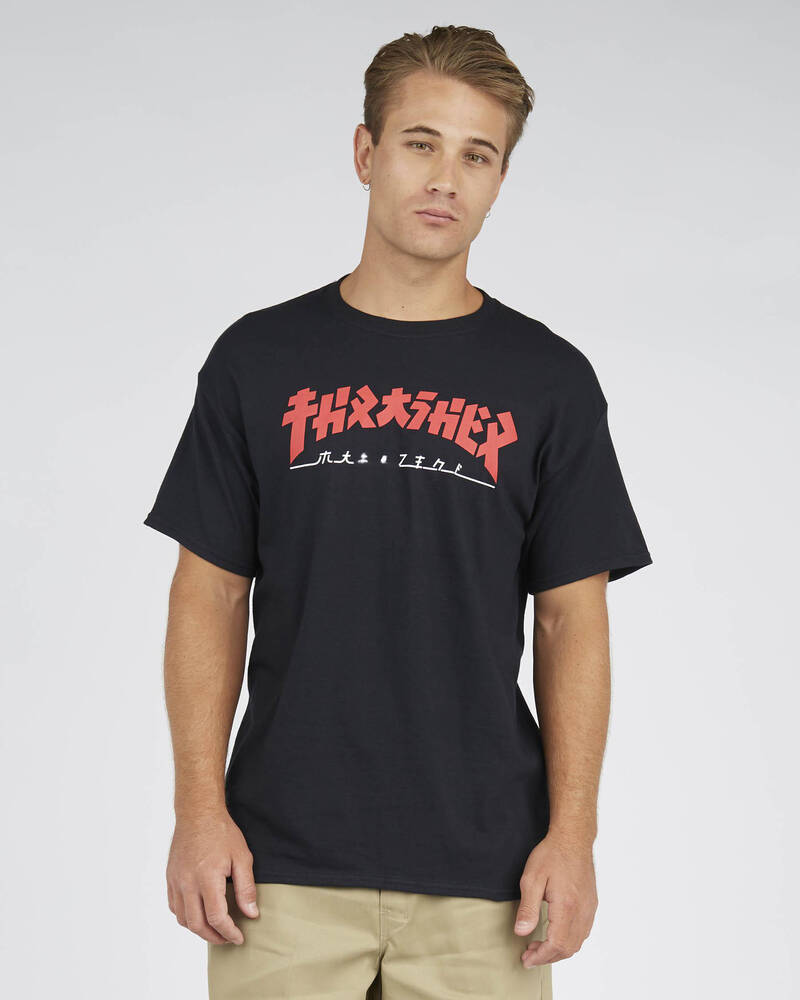 Thrasher Godzilla T-Shirt for Mens
