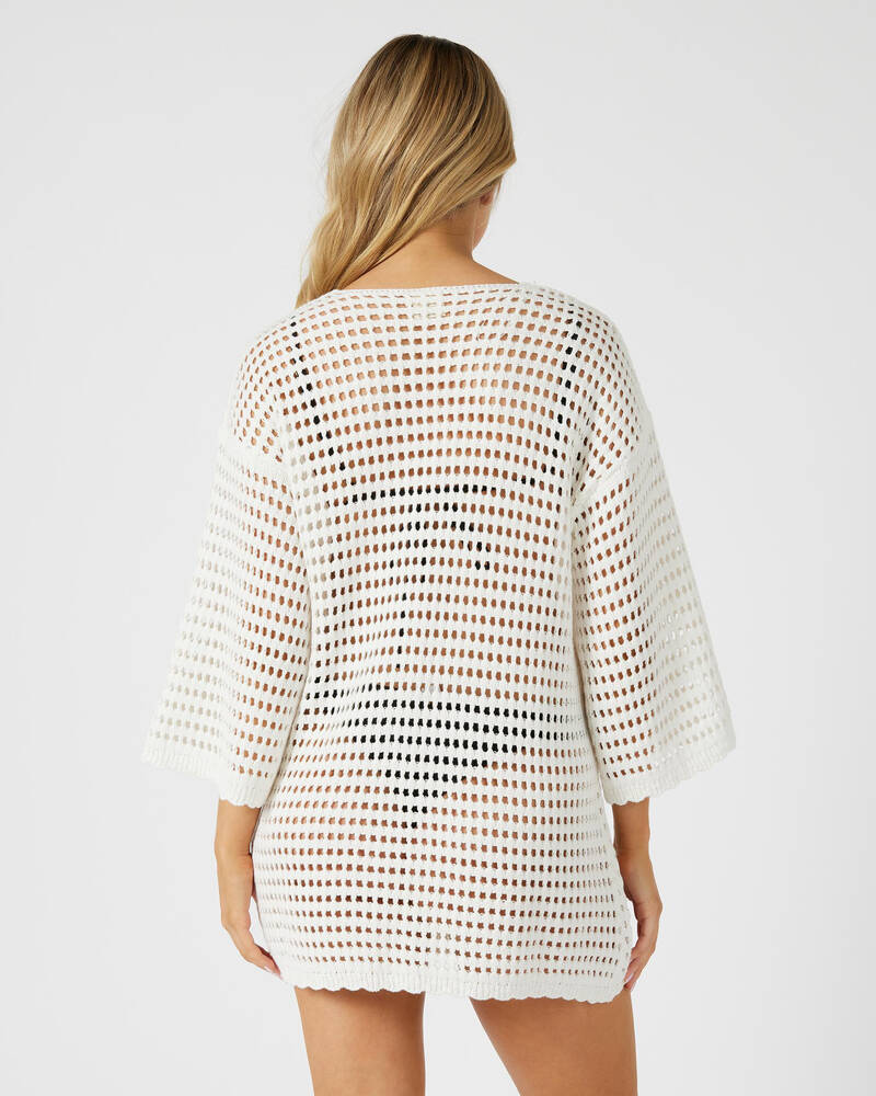Carve Nobu Crochet Beach Cover Up for Womens