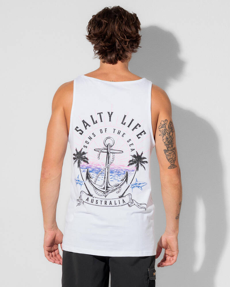 Salty Life Twilight Anchorage Singlet for Mens