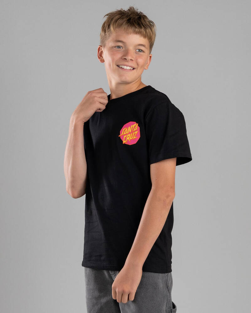 Santa Cruz Boys' Meek Scratched Slasher T-Shirt for Mens