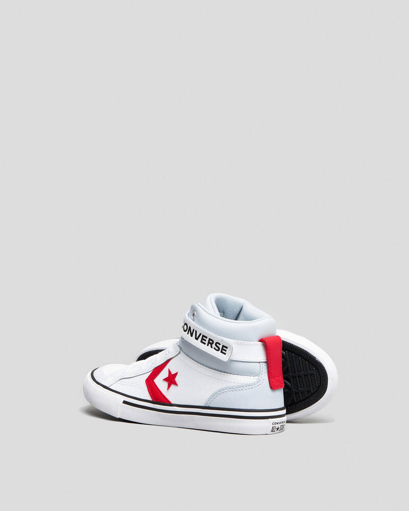 Converse Junior Boys' Pro Blaze Strap Hi-Top Shoes for Mens