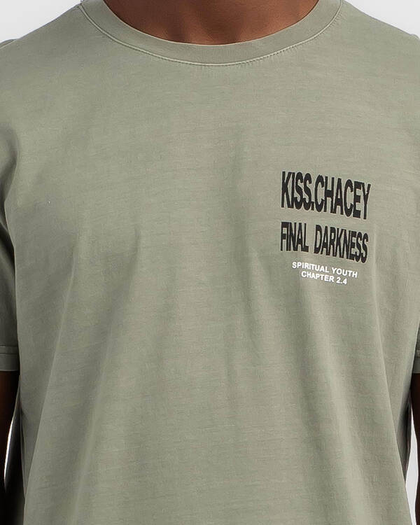 Kiss Chacey Shroudbound Dual Curved T-Shirt for Mens