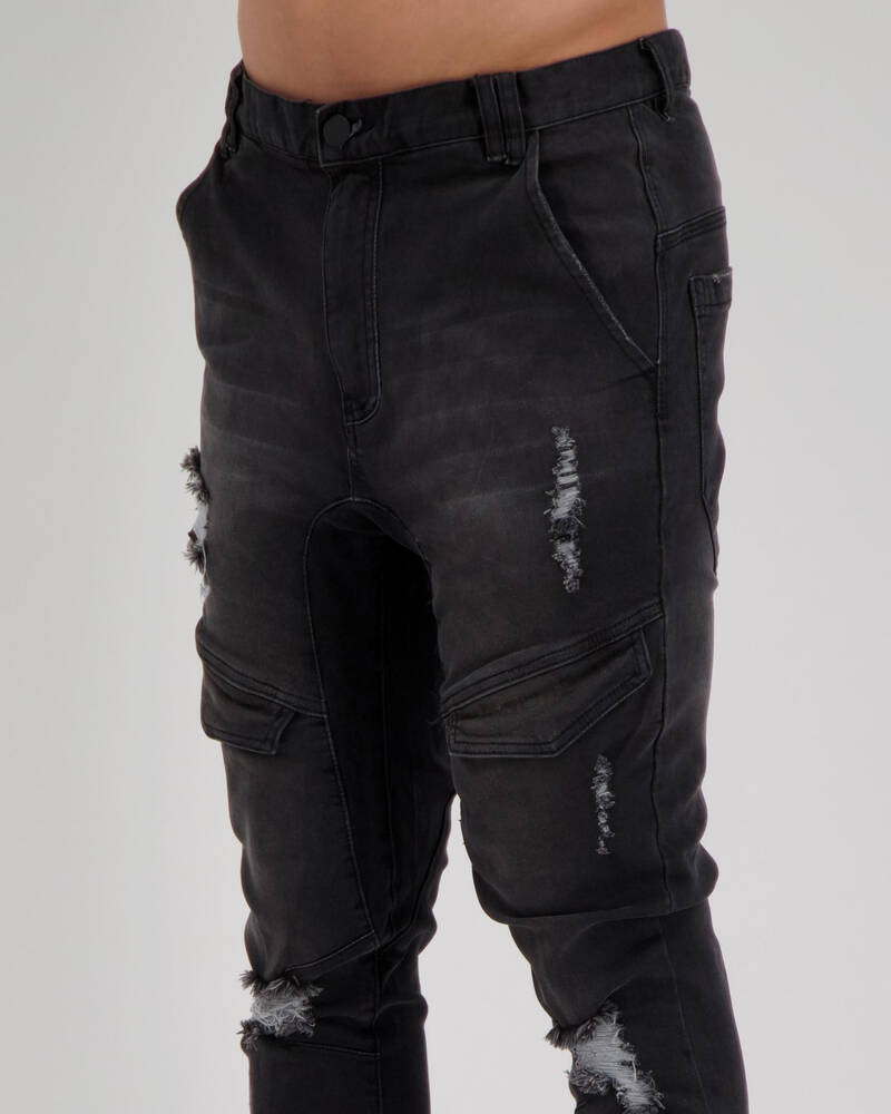 Nena & Pasadena Flight Elastic Ankle Jeans for Mens