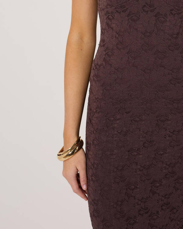 Mooloola Meli French Lace Maxi Dress for Womens