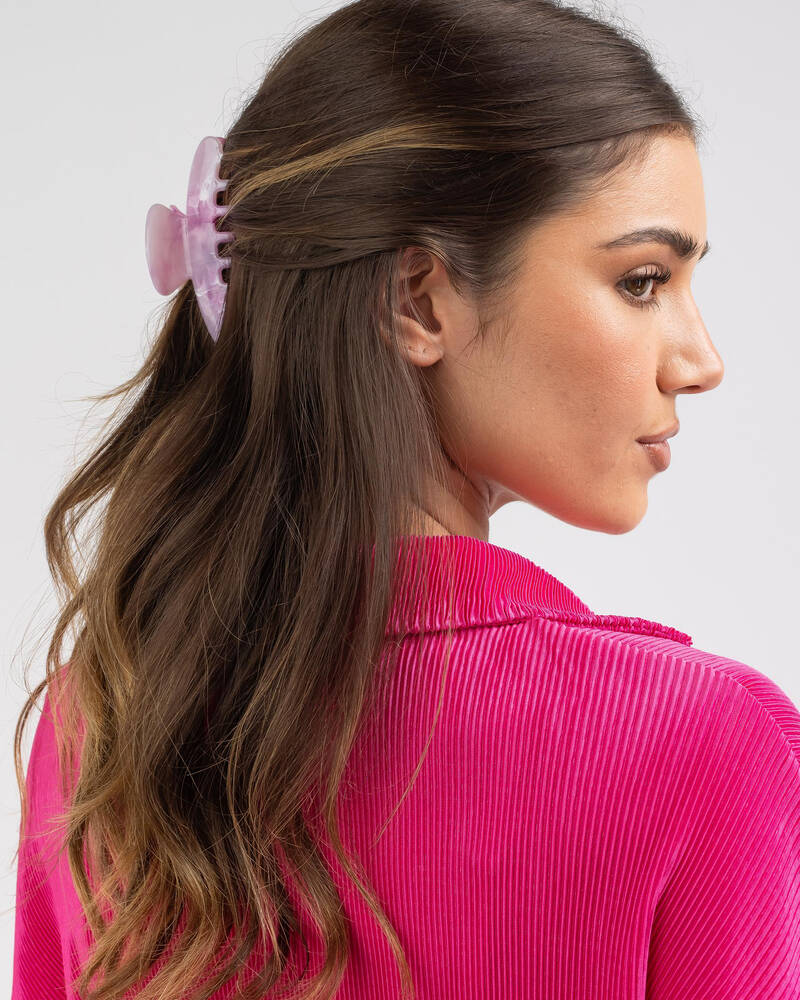 Karyn In LA Marble Hair Claw Clip for Womens