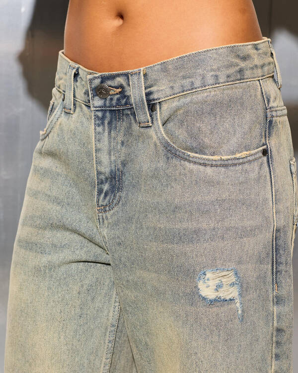 Rusty DIY Wendy Wide leg Low Rise Wide Leg Jean for Womens