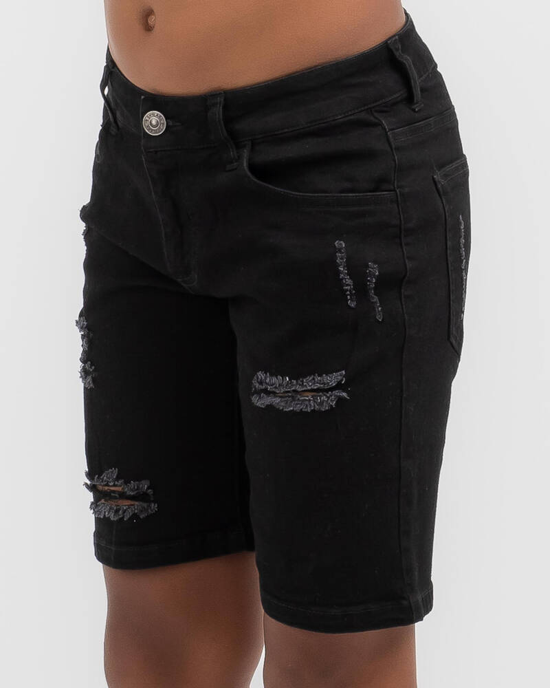 Skylark Boys' Evident Denim Walk Shorts for Mens