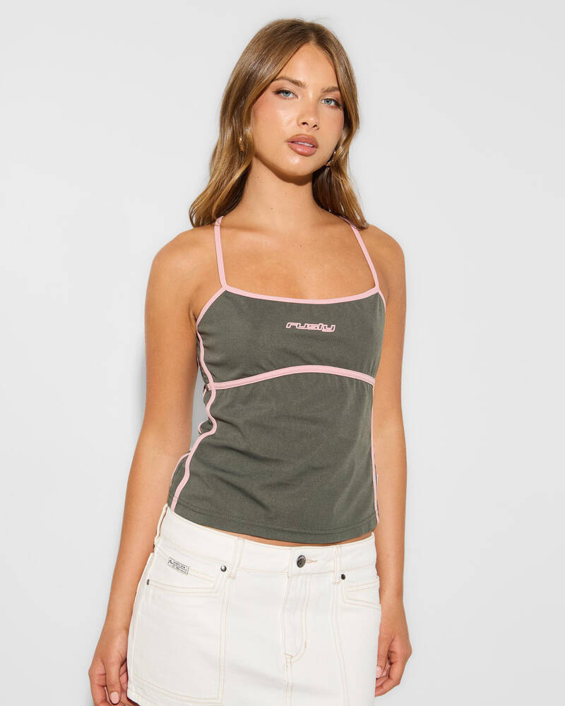 Rusty Freo King Tank Top for Womens