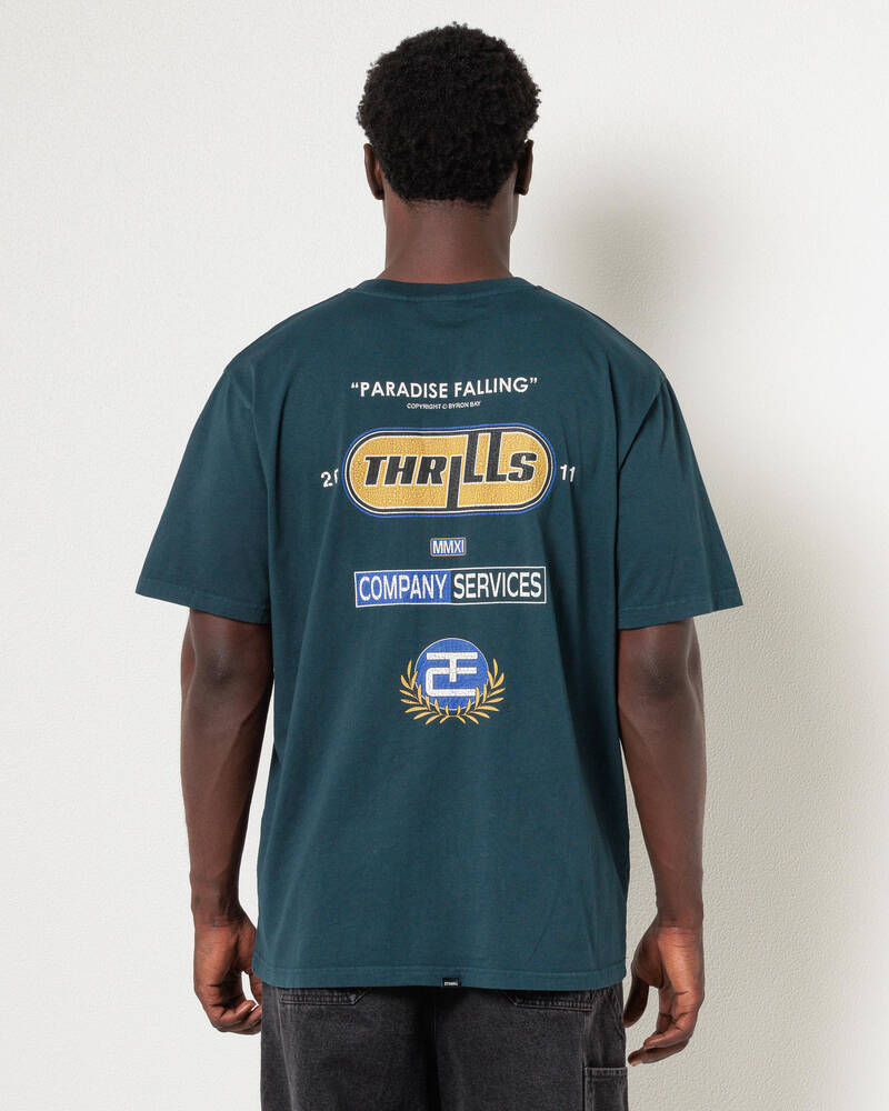 Thrills Paradise Falling T-Shirt for Mens