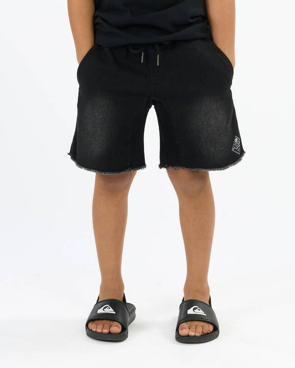 Toddlers' Edge Elastic Waist Shorts