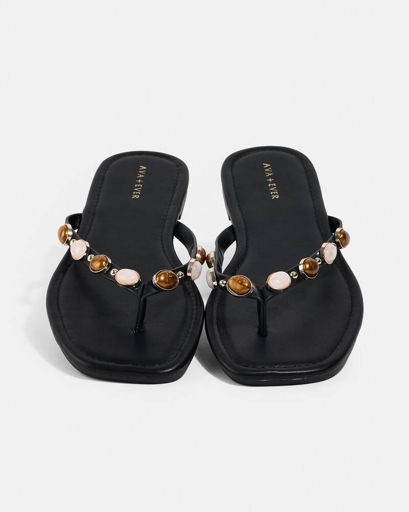 Ava And Ever Topaz Thong Sandals for Womens