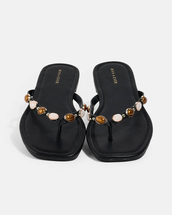 Ava And Ever Topaz Thong Sandals for Womens