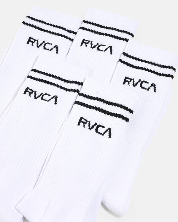 RVCA Union Socks III 5 Pack for Mens