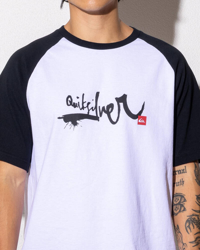 Quiksilver Impaired Raglan T-Shirt for Mens