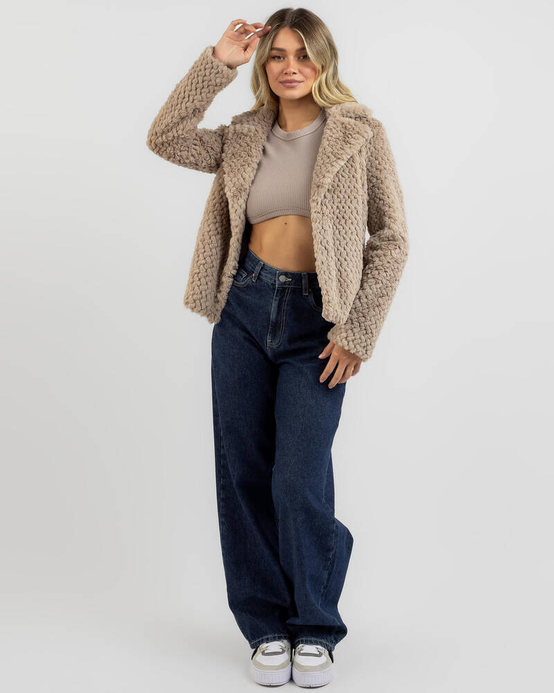 Mooloola Bradshaw Faux Fur Jacket for Womens