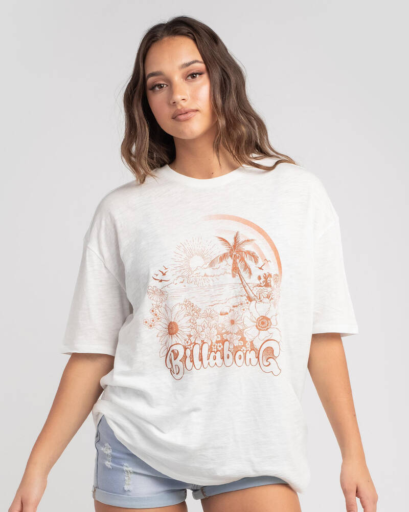 Billabong Rainbow Waves T-Shirt for Womens