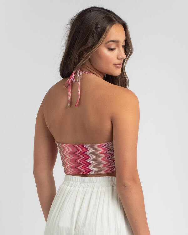 Ava And Ever Loca Halter Top for Womens