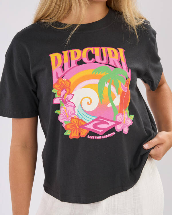 Rip Curl Girls' Tropical Dawn Crop T-Shirt for Womens