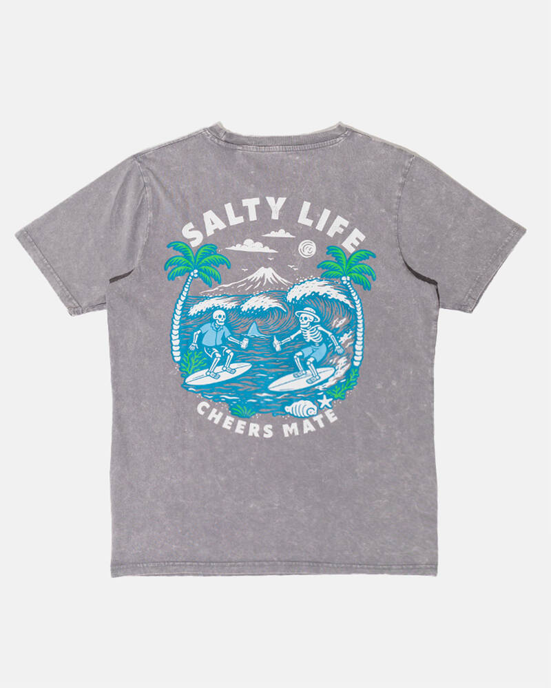 Salty Life Cheers Mate T-Shirt for Mens