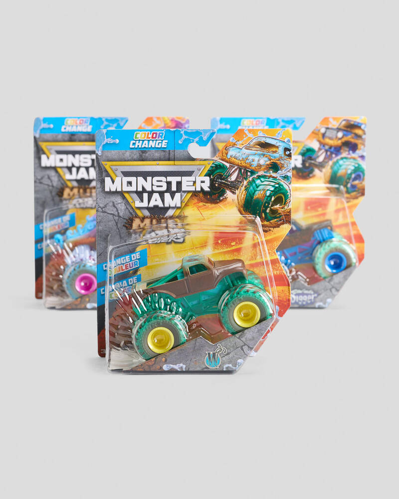 Monster Jam 1:64 Mud Blasters for Mens