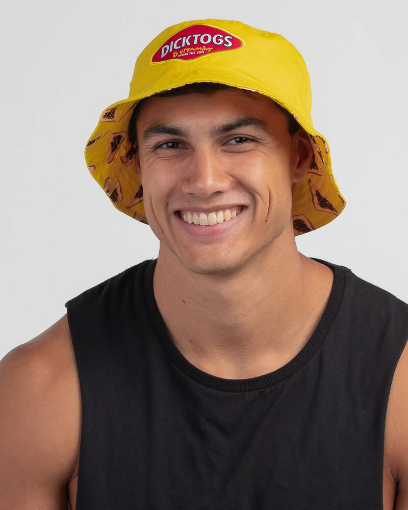 Dicktogs Mighty Spread Reversible Bucket Hat for Mens
